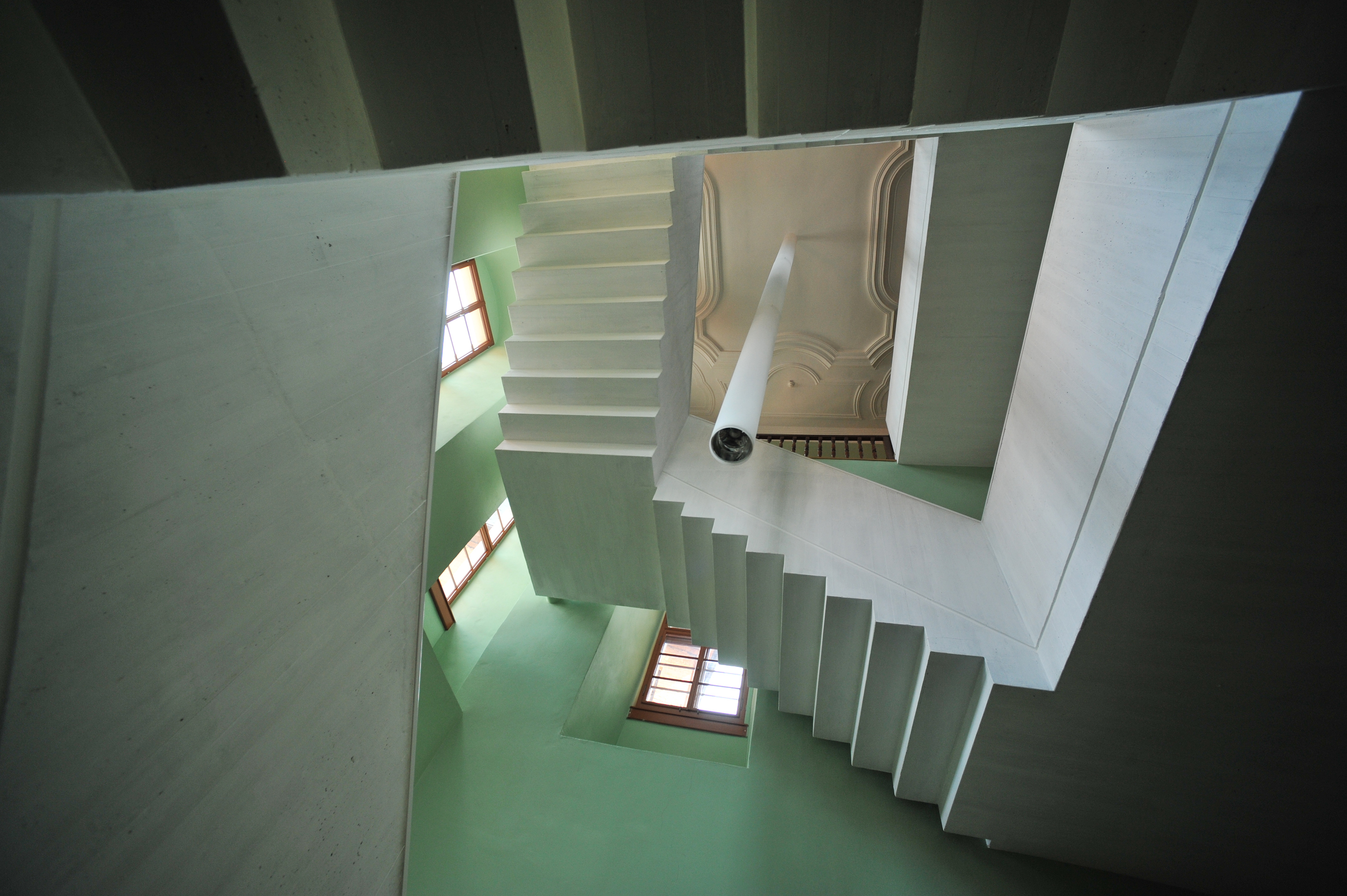 Treppenhaus im Alten Schloss, Bild: Maik Schuck