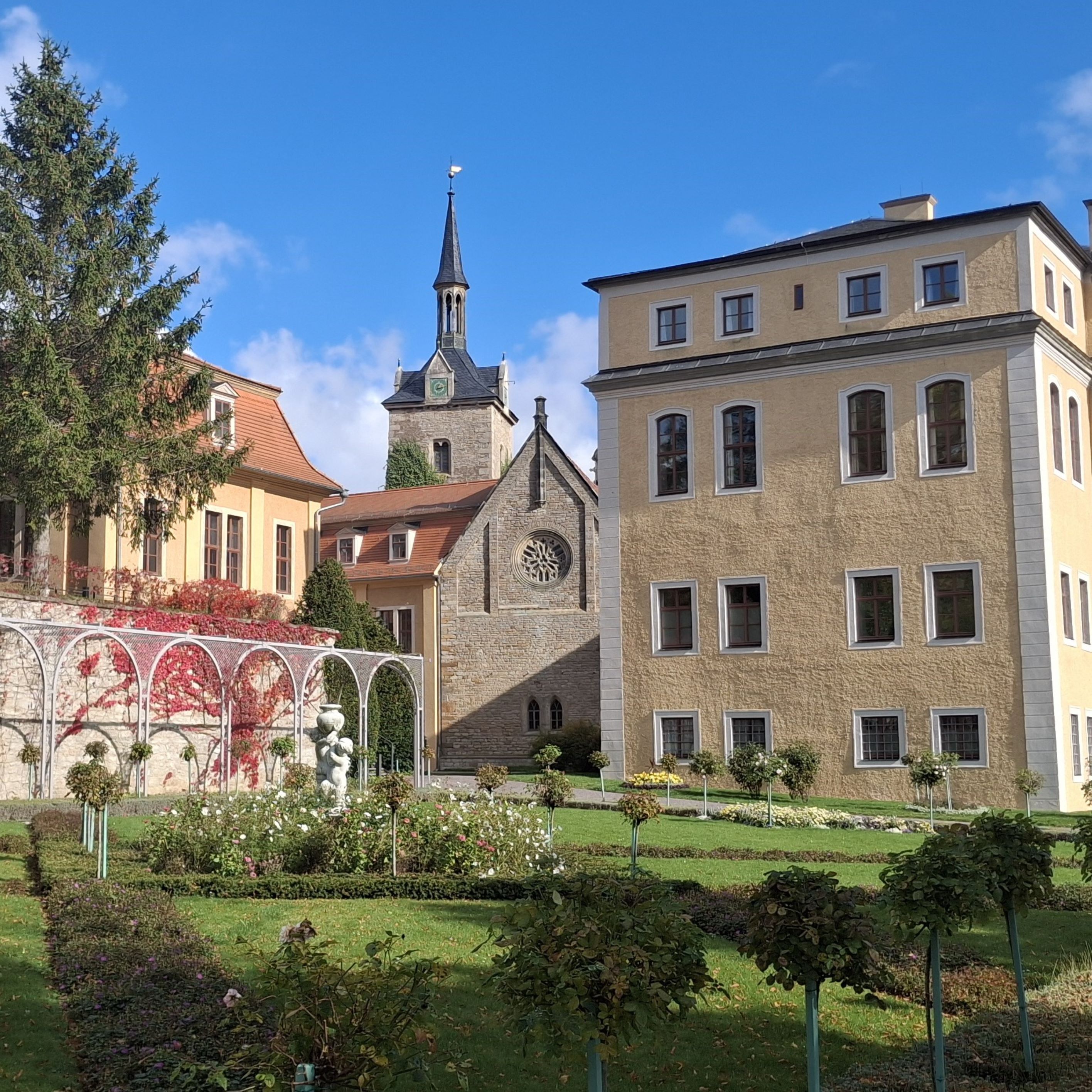 Außenansicht Schloss Ettersburg